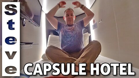 JAPAN CAPSULE HOTEL EXPERIENCE 🇯🇵
