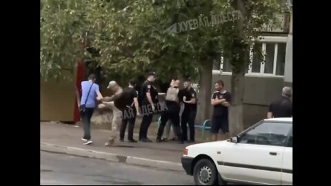 The Ukrainian Military is Grabbing Men off the Streets, Hauling them off to War!