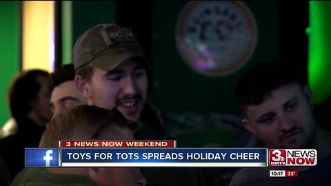 Nebraska veterans group collects Toys for Tots