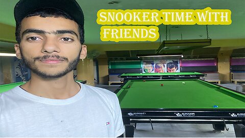 Snooker vlog || Playing snooker || with friend || for fun