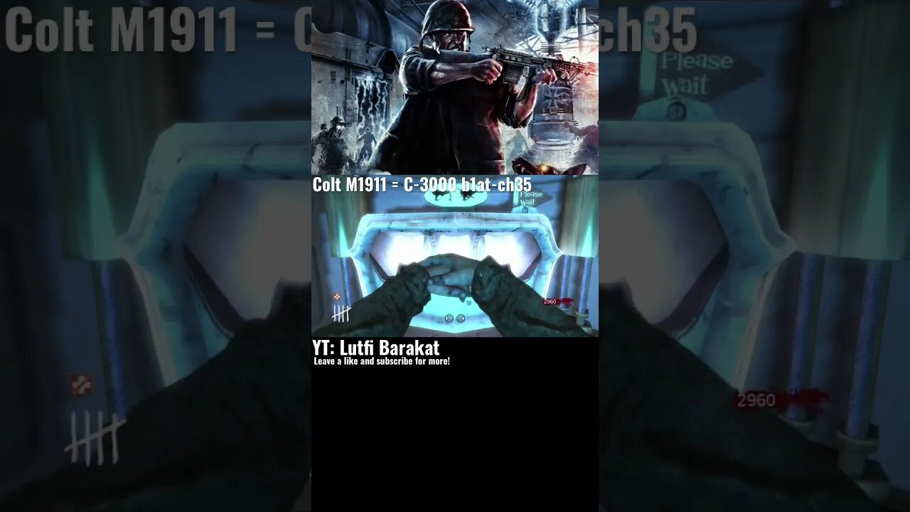 All COD WaW Zombies Weapons Pack-a-Punched Part 2 #callofduty #cod #shorts