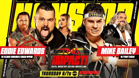 "Speedball" Mike Bailey vs. Eddie Edwards: Boston Knee Party! | TNA Wrestling Review #shorts
