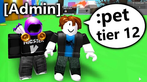 FREE PETS WITH ADMIN COMMANDS? (Roblox Pet Simulator)