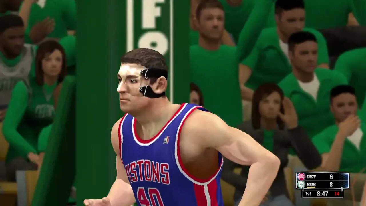 In a 5 Game Series: Len Bias and The 1991 Boston Celtics vs The 1991 Detroit Pistons @ Boston Garden