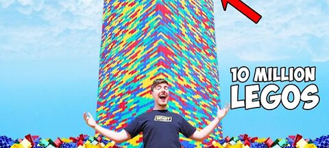 I Built The World's Largest Lego Tower