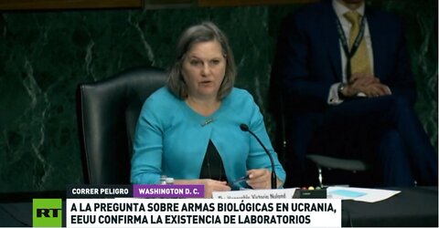 USA ADMITE TENER LABORATORIOS DE ARMAS BIOLÓGICAS EN UCRANIA Y TEME QUE CAIGAN EN MANOS RUSAS