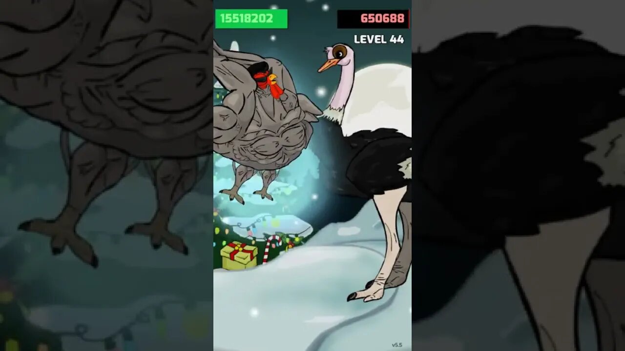 Taguro vs ostrich level 44 manok na pula