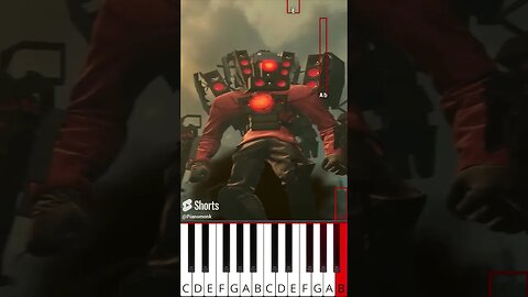 skibidi toilet 59 (@DaFuqBoom) - Octave Piano Tutorial