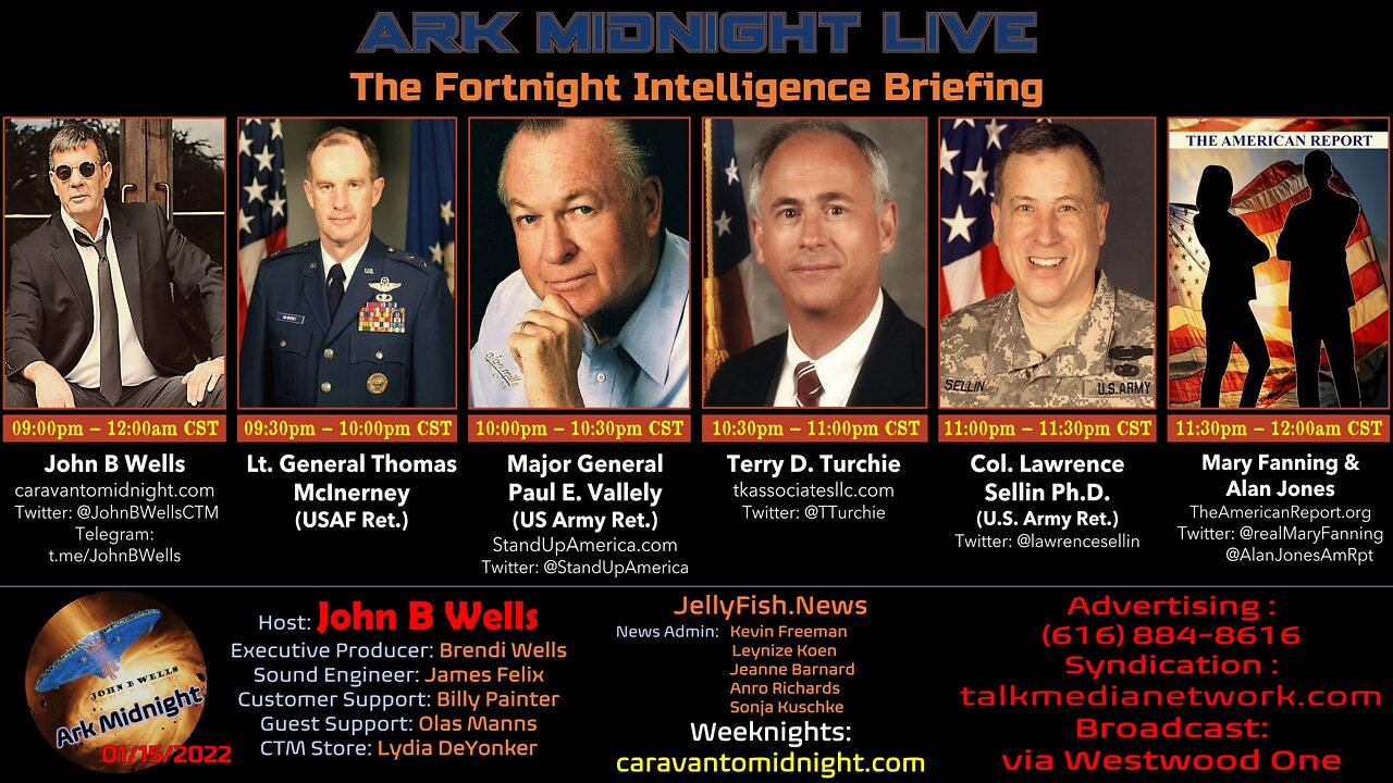 The Fortnight Intelligence Briefing - John B Wells LIVE
