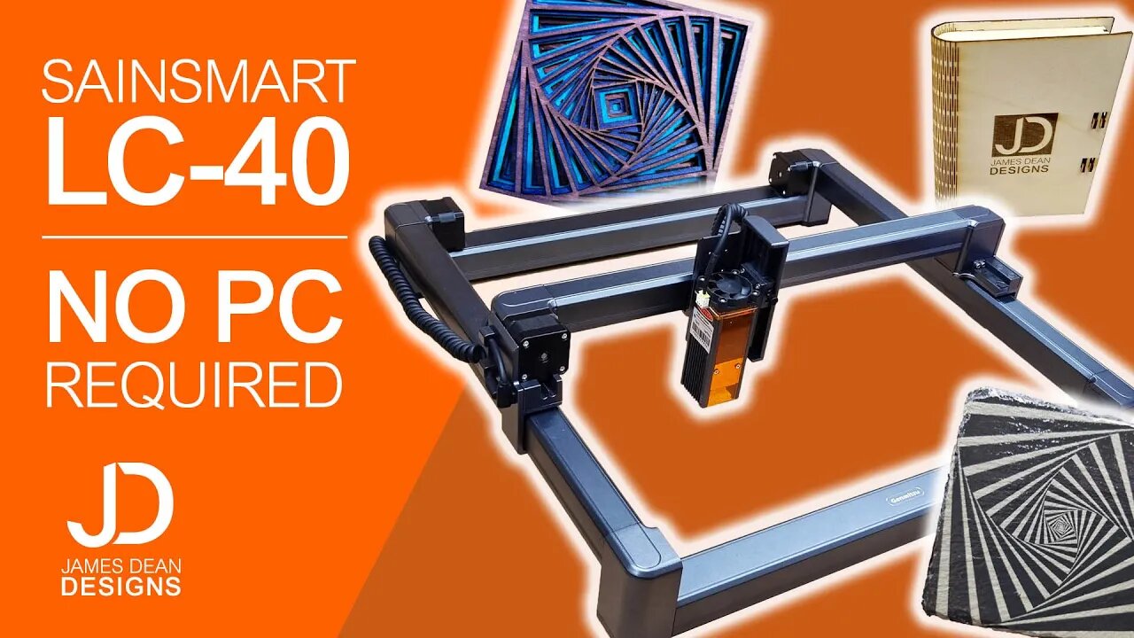 LC-40 Sainsmart Genmitsu Jinsoku Laser - Phone controlled laser engraver