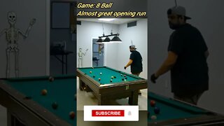 almost great opening run #8ballpool #shorts