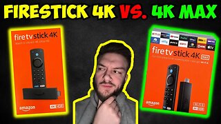 Amazon Fire Stick 4K VS. Fire Stick 4K MAX