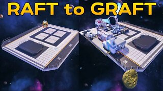 Left Alone On An Empty Raft In Space | Astro Colony