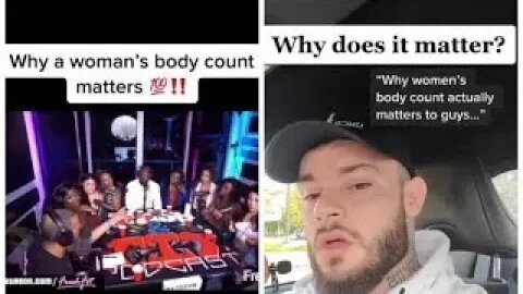 Woman gets rejected for her body count #tiktok