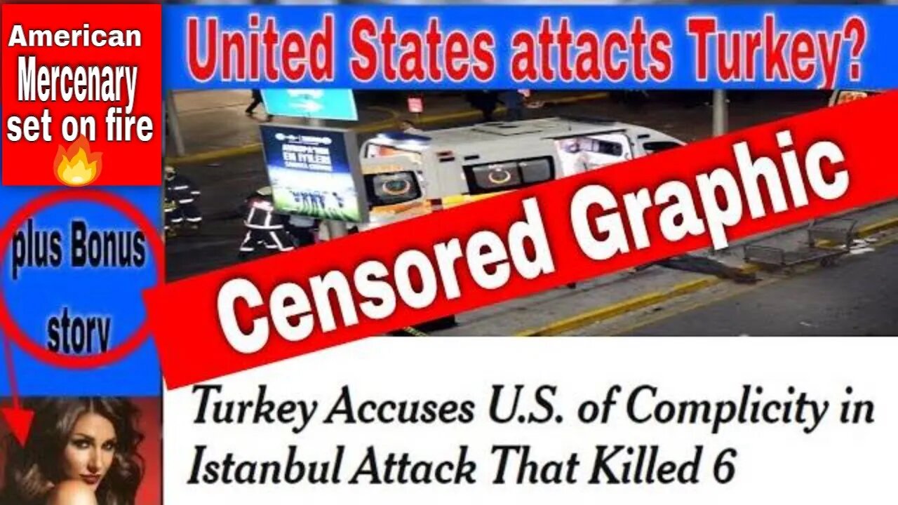 Turkey Istanbul Terror attack: accuses USA 1:31, And More Stories.