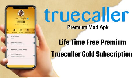 Truecaller premium Mod apk// Lifetime Free premium Truecaller Gold Subscription//Unlock Person