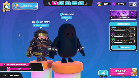 Fall Guys With The Guys ~Level 100 Grind + Challenges [36] (feat. @Ashen Demon )
