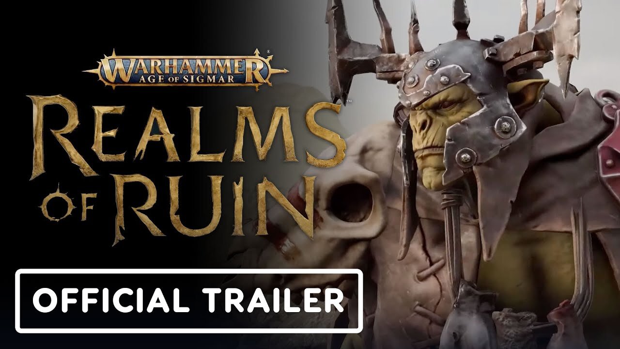 Warhammer Age of Sigmar: Realms of Ruin - Official Gameplay Reveal Trailer | PC Gaming Show 2023