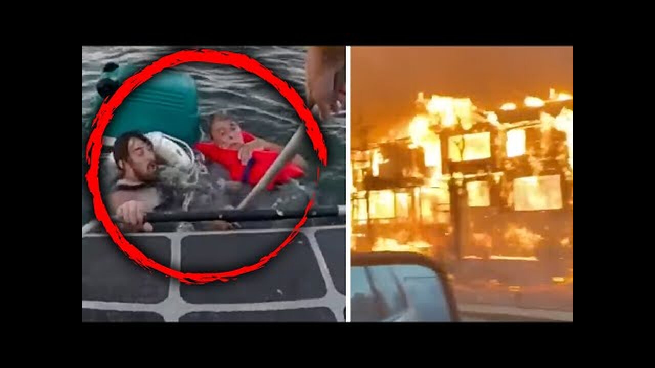 The Most Heart-Stopping Moments Caught on Camera in 2024