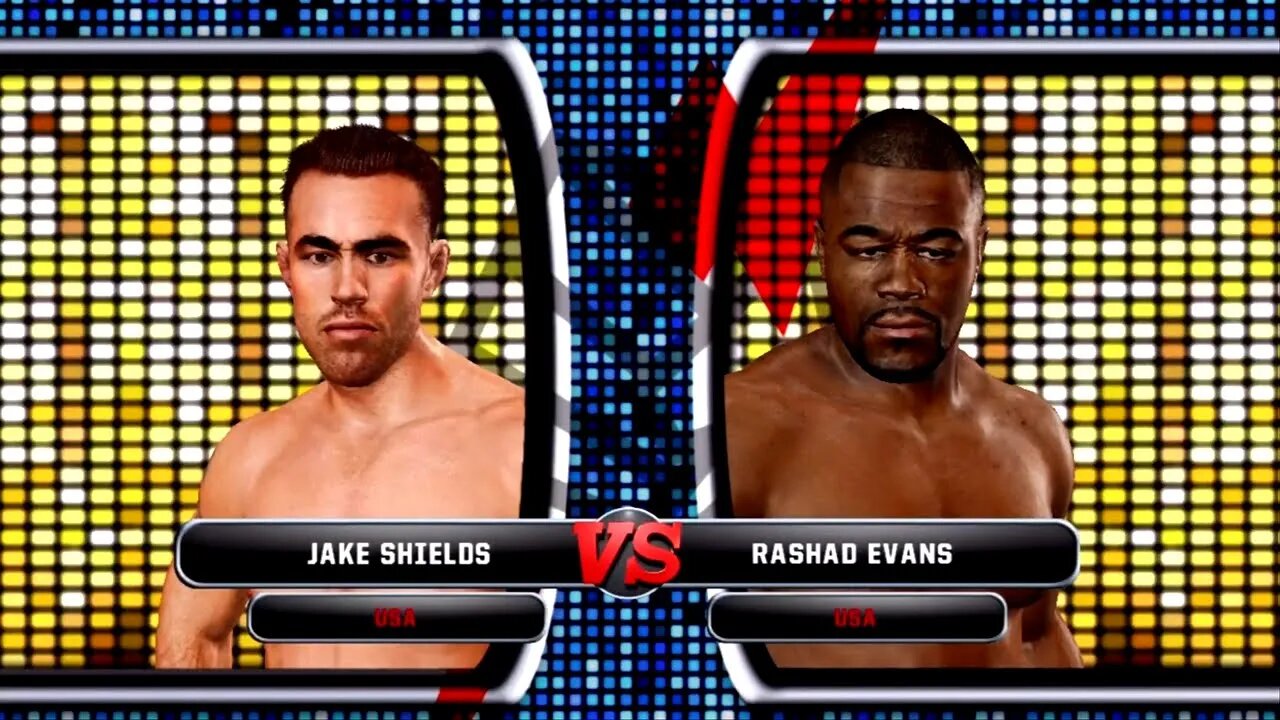 UFC Undisputed 3 Gameplay Rashad Evans vs Jake Shields (Pride)