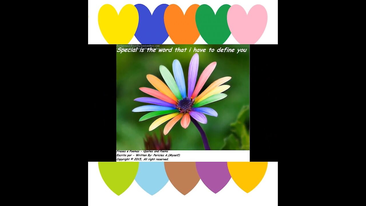 Special is the word that define you [Quotes and Poems]