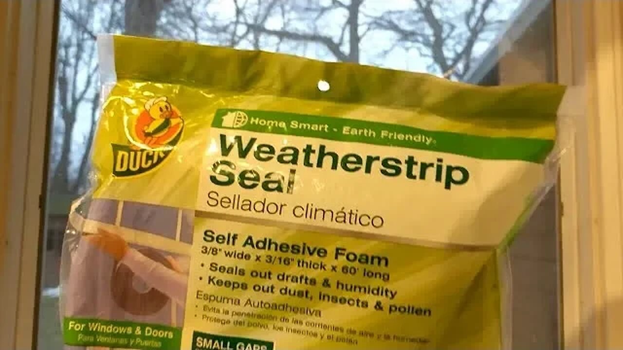 Weather Sealing a Leaky Window with Duck Brand Weather Stripping