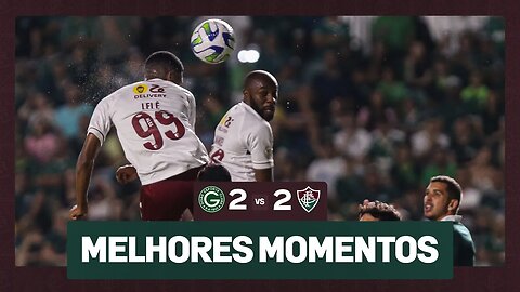 GOIÁS 2 X 2 FLUMINENSE | 10ª RODADA CAMPEONATO BRASILEIRO 2023 | MELHORES MOMENTOS