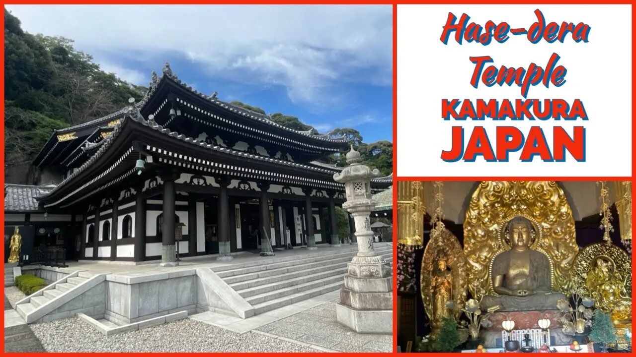 Hasedera temple in Kamakura - Built in 736 - Kanagawa Japan