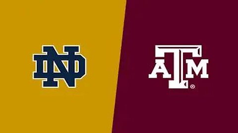 Notre Dame VS Texas A&M Full Game 2024