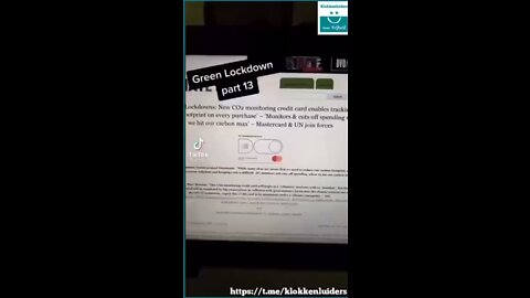 Climate Lockdowns are next on Globalists Agenda. Mastercard & hitting your carbon max.