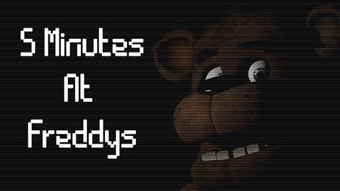 I Survived 5 Minuites At Freddys