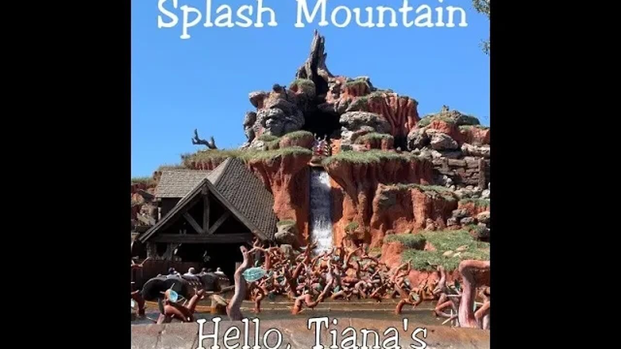 Last Day Of Splash Mountain at Disneyland