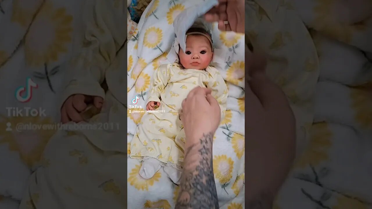 POV of getting a Reborn baby in the mail #shorts
