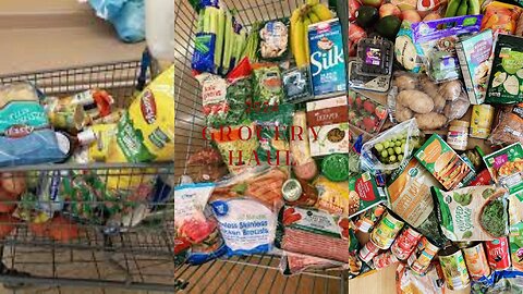 grocery haul 2024