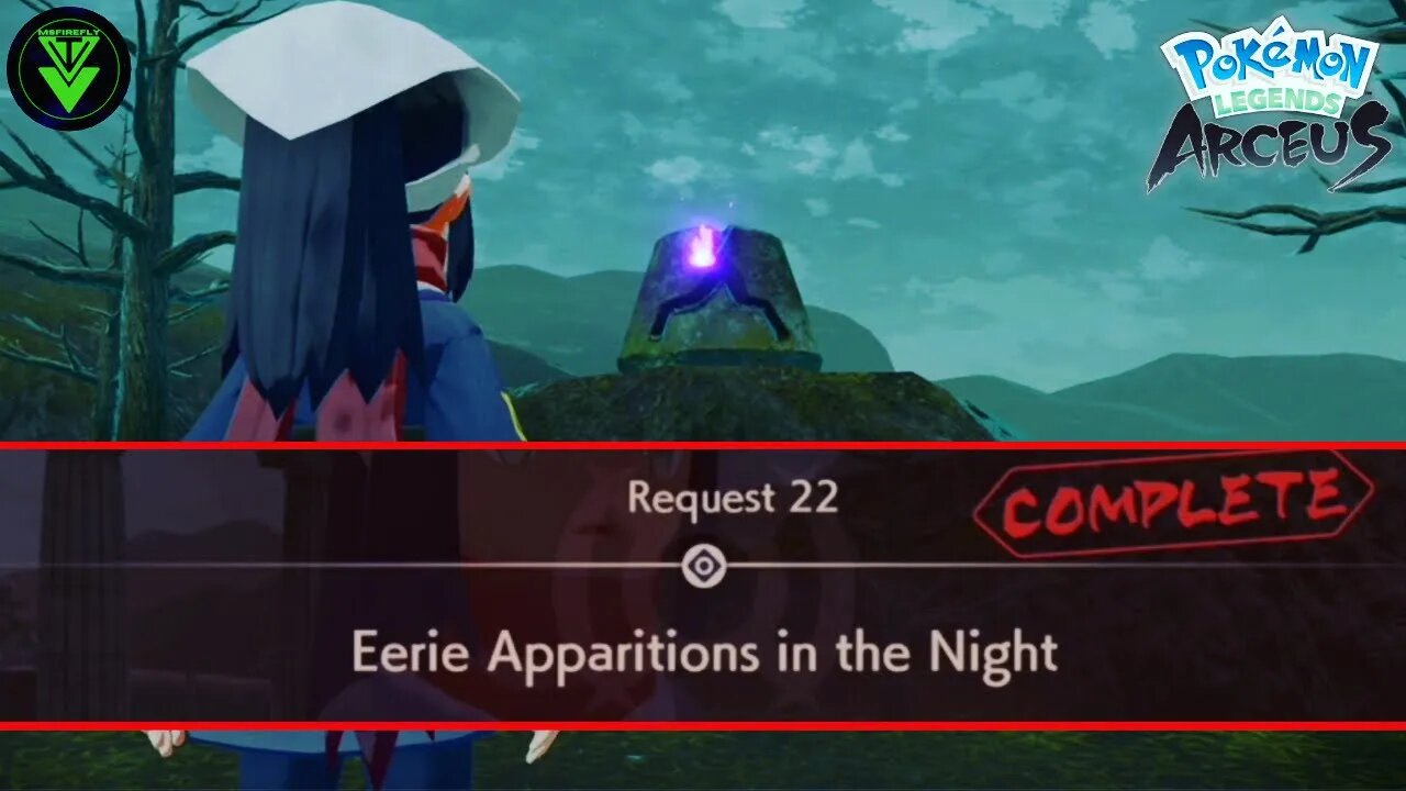 Pokémon: Legends Arceus, Request 22 - Eerie Apparitions in the Night (Spiritomb Request)