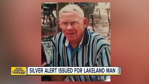 Silver Alert issued for 84YO Lakeland man