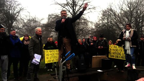 Anti Mandatory Passports Glasgow Green