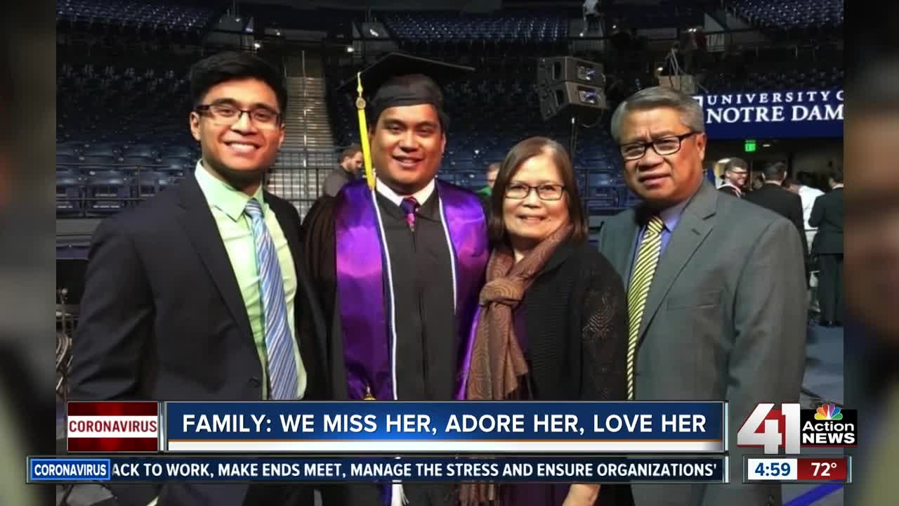 Family remembers Kansas City nurse who died from COVID-19