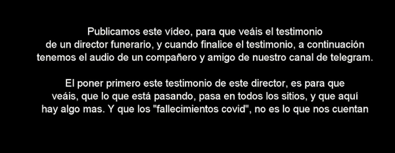 La Plandemia en estado puro