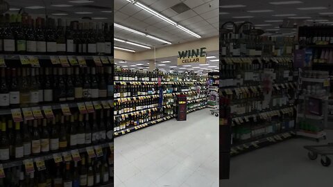 This how you know you are in a good part of town, 3 rows of wine