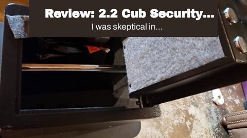 Review: 2.2 Cub Security Safe and Safe Box with Digital Keypad,Fireproof Safe with Inner Cabine...