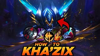 How To Play Kha'Zix: Season 13 guide - Live Educational Commentary!