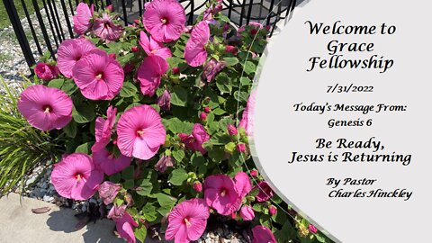 Be Ready, Jesus is Returning w/Worship