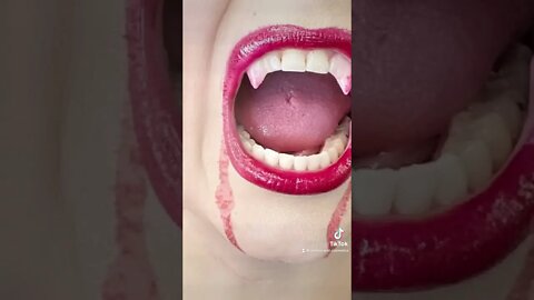 First #Halloween #Cosplay of #2022 #vampire #mua
