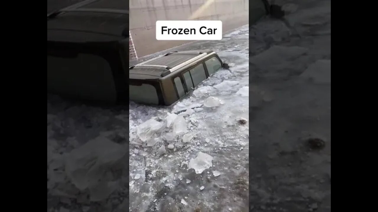how do you remove the ice || The Frozen Car || Amjad saahar shorts