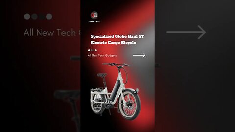 Specialized Globe Haul ST Electric Cargo Bicycle #coolgadgets #gadgets #accessories #technology