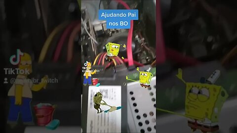 Pai e eu no Pc #clonarhd #informatica #ssd #hd #reparo #familia