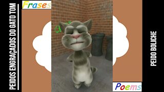 Peidos engraçados do gato tom: Peido boliche, strike borrado! [Frases e Poemas]