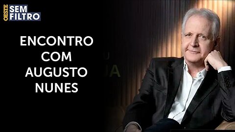 Participe da série de encontros com Augusto Nunes