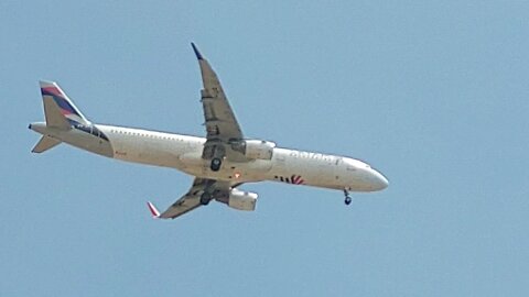 Airbus A321 PT-XPI vindo de Guarulhos para Fortaleza